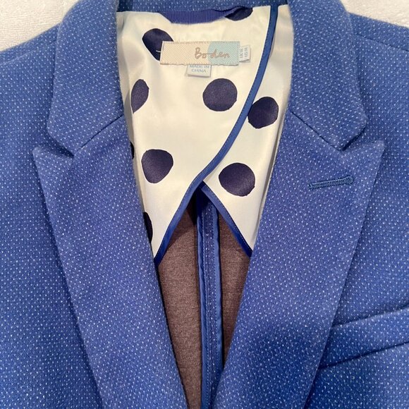 Boden Emily Ponte Blazer size 14 - Picture 4 of 11